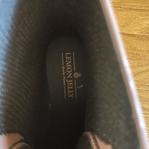 Lemon Jelly Eco friendly Lace Up Booties.  Muted Mauve Colour.  Size EU … - Picture 10 of 12